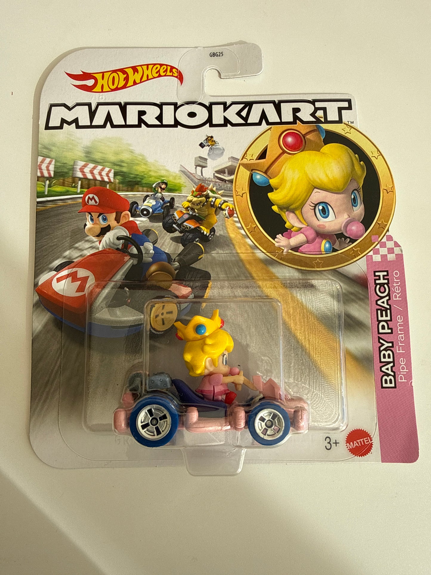 Hot Wheels - Baby Peach - Mario Kart