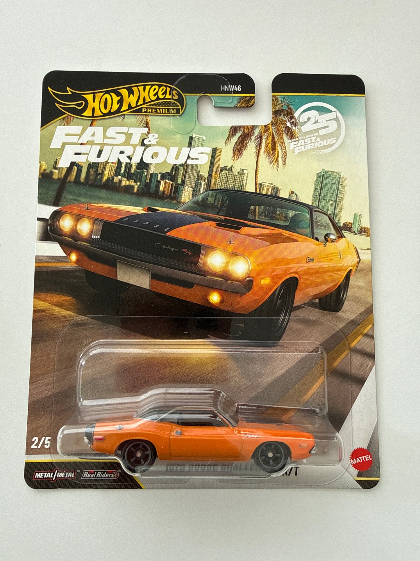 Hot wheels - Premium - Fast and Furious - Dodge Challenger R/T 1970