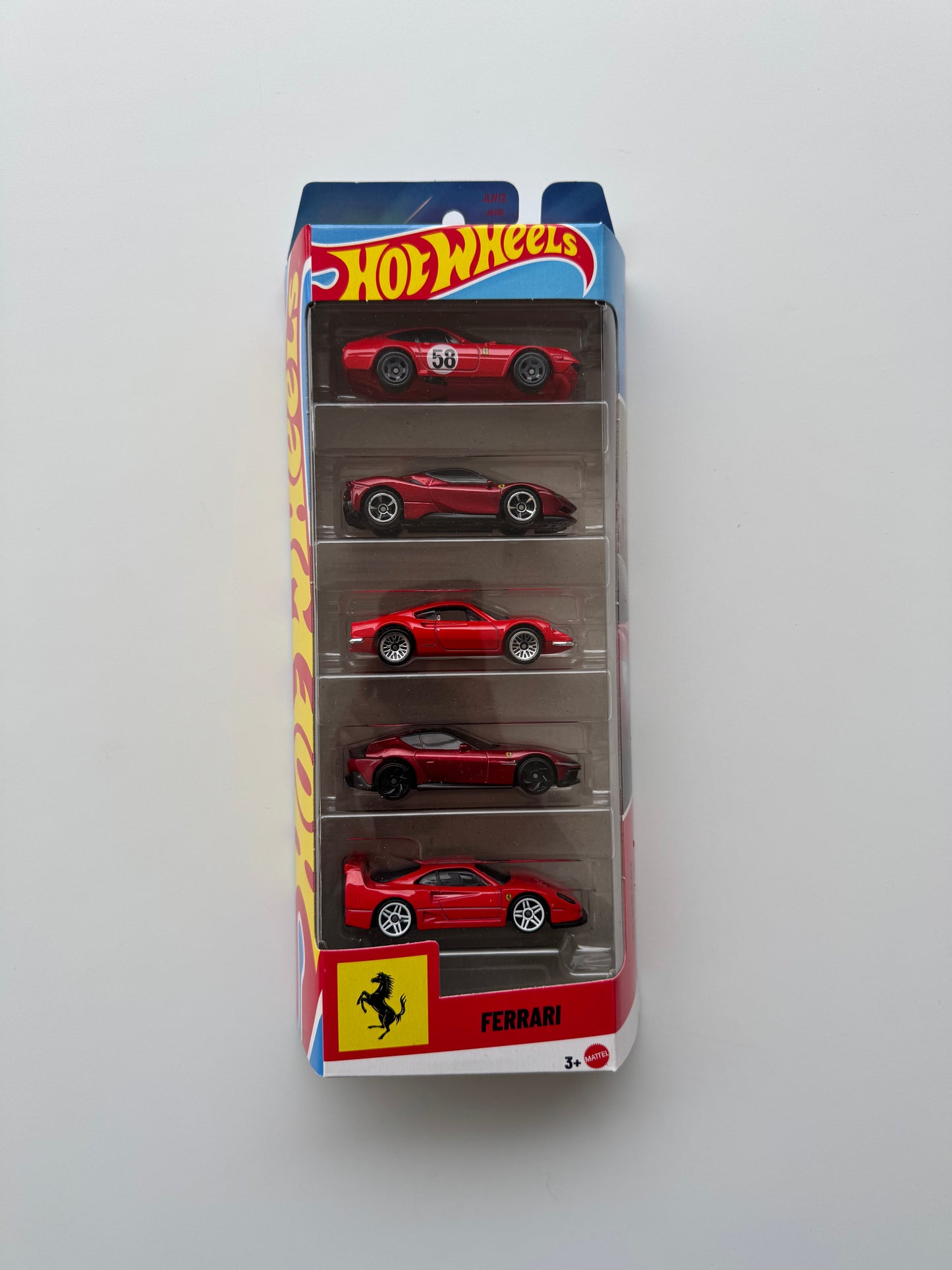 Hot Wheels - PACK 5 - Ferrari
