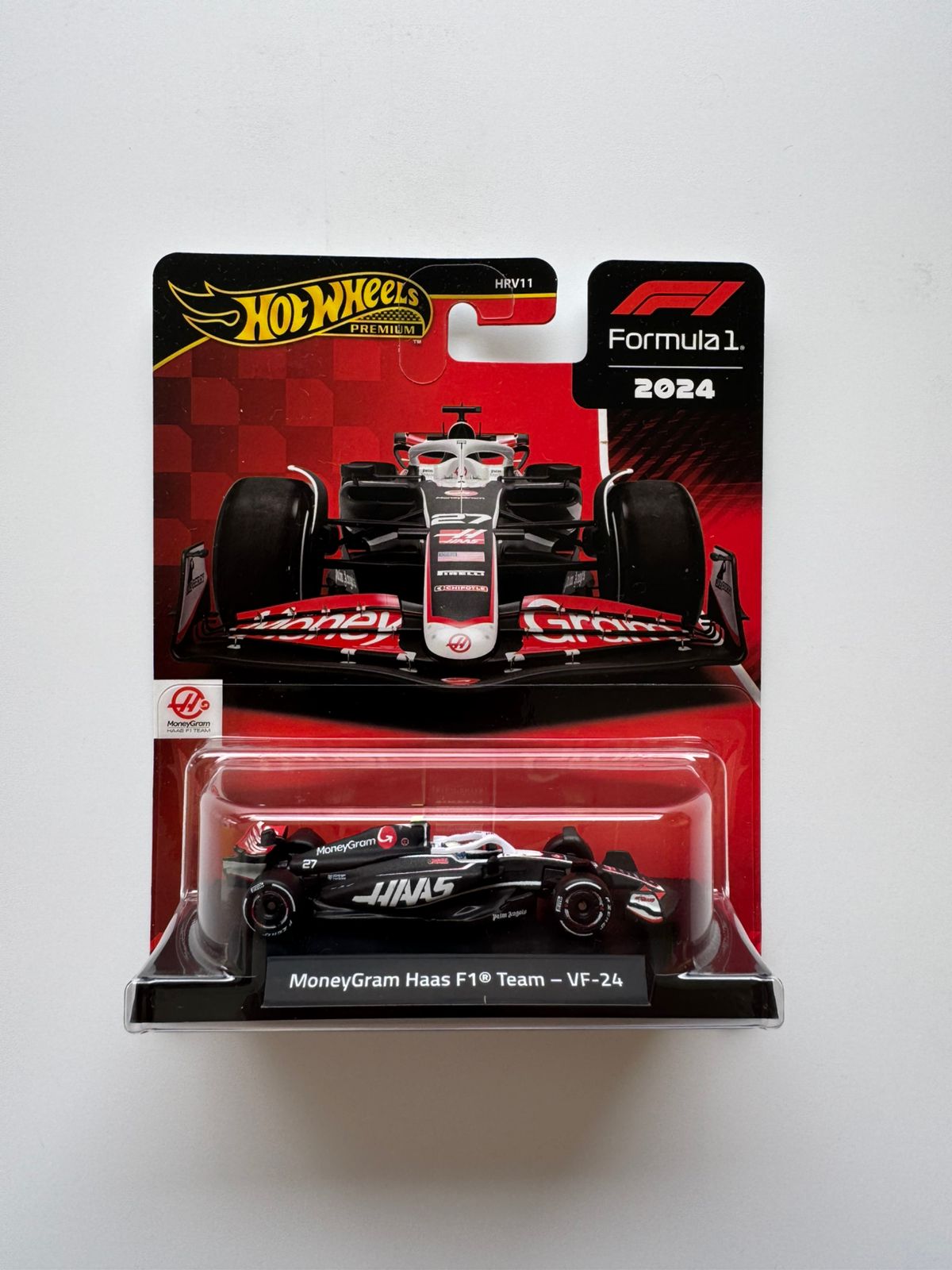 Hot Wheels - Premium - Fórmula 1/2024 - HAAS F1 - VF24 #27