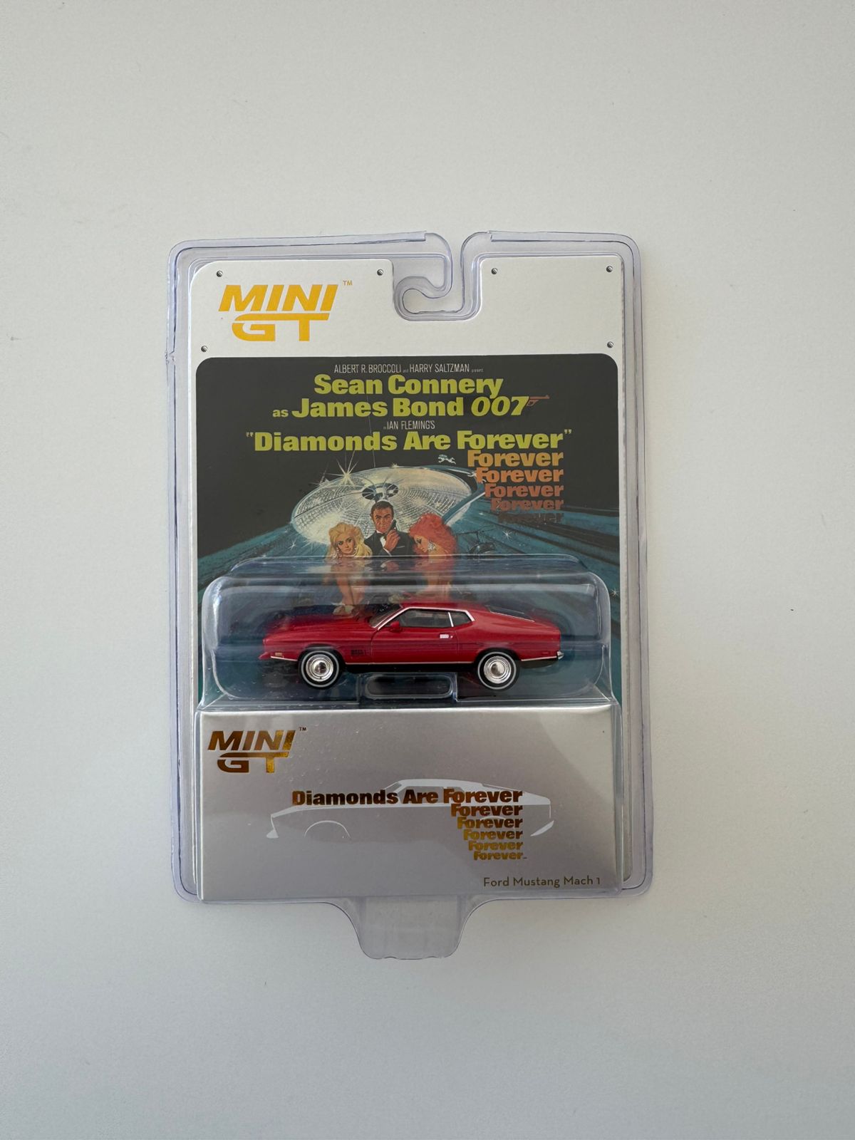 MINI GT - Ford Mustang Mach 1 Diamonds Are Forever