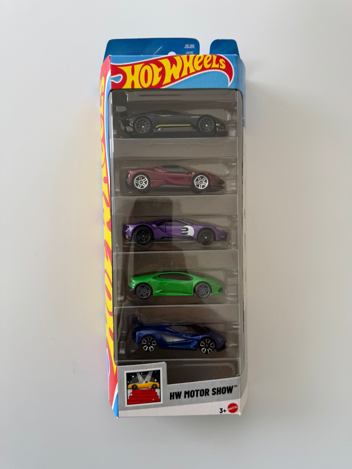 Hot Wheels - PACK 5 - HW MOTOR SHOW