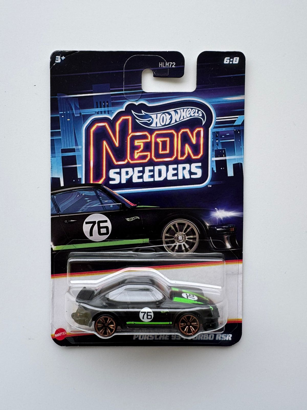 Hot Wheels - Silver Series - Neon - Porsche 934 Turbo Rsr
