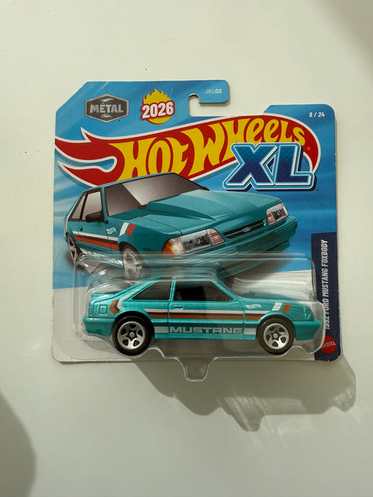 Hot Wheels -  FORD MUSTANG FOXBODY 92 - XL