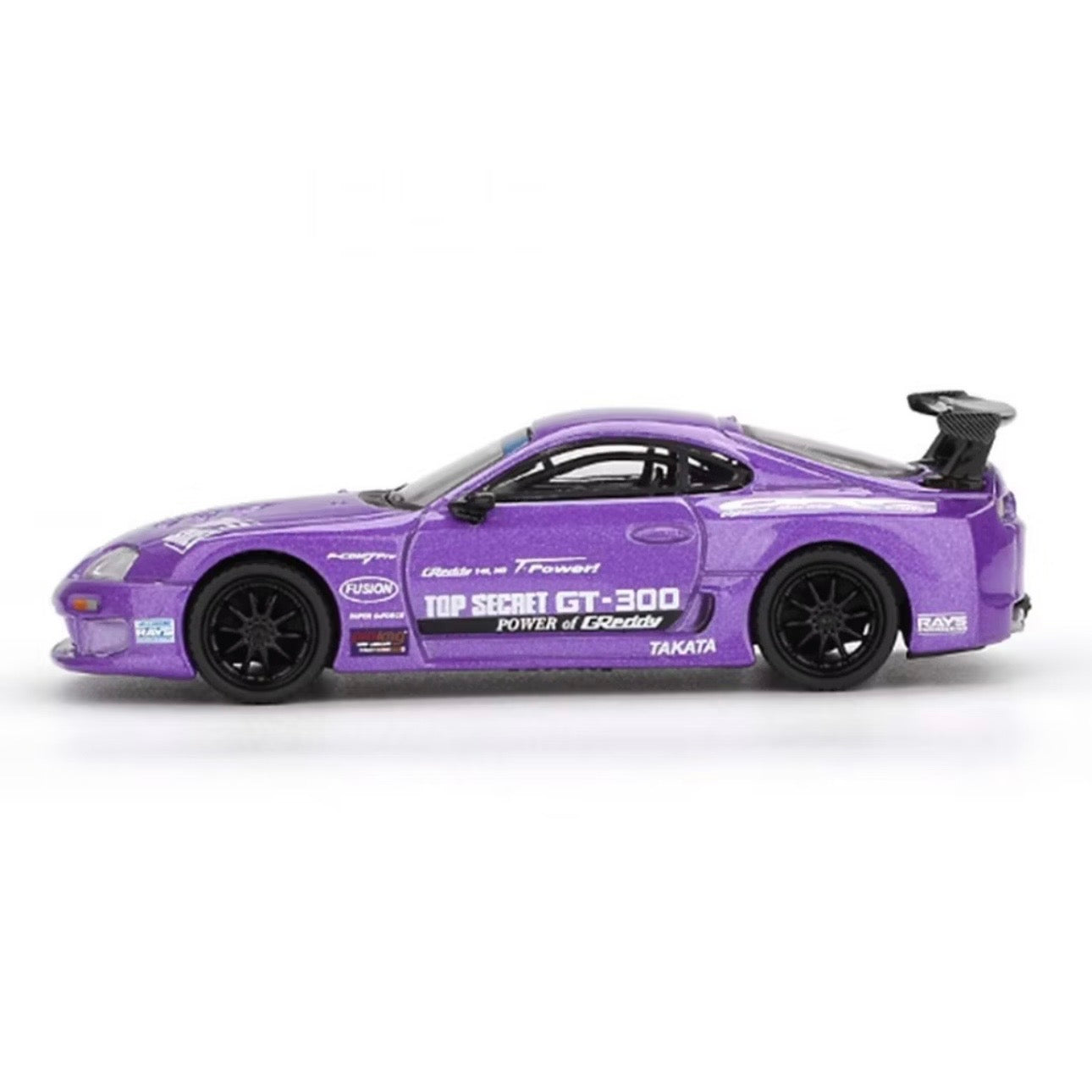 MINI GT - Toyota Supra - Top Secret GT-300 Purple #1067
