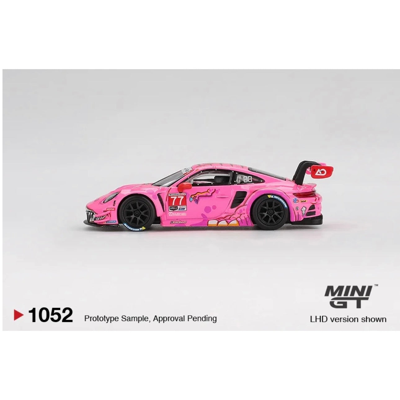 MINI GT - Porsche 911 GTR R #77 - AO Racing - 2024 IMSA ROAD AMERICA #1052