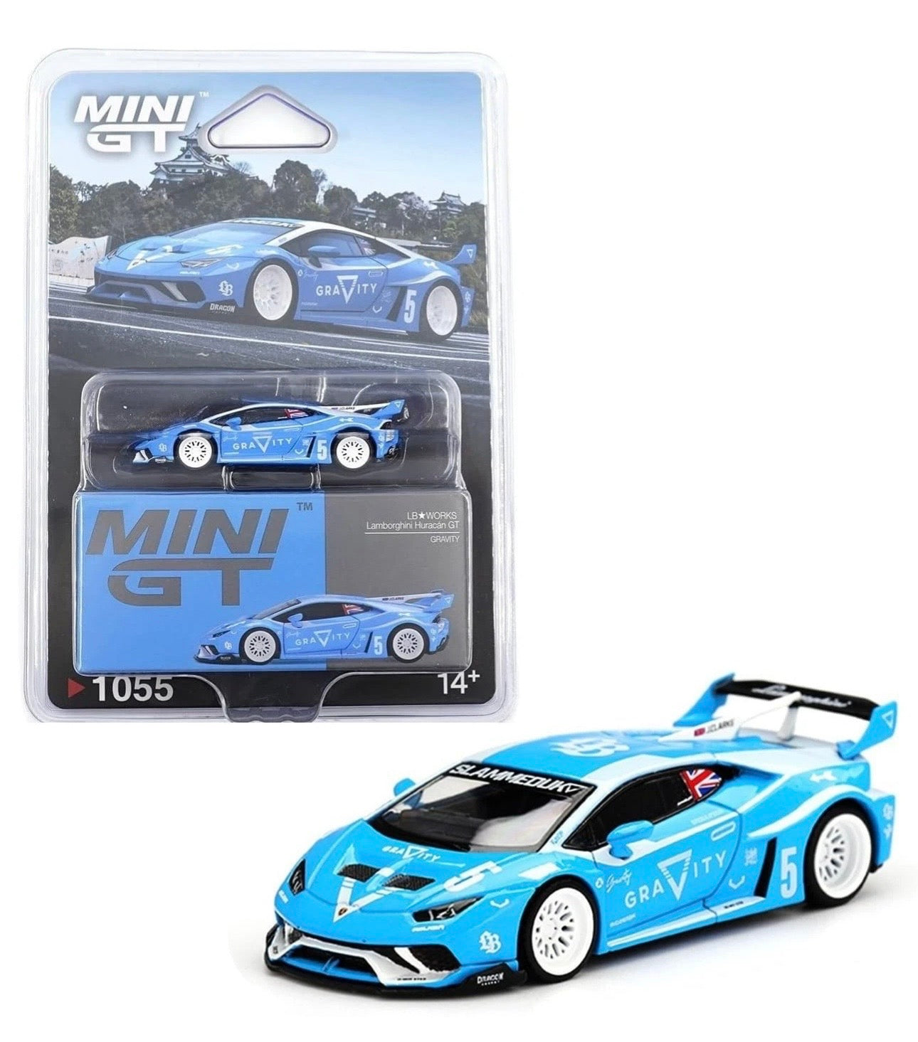 MINI GT - Lamborghini Huracan GT - LB Works - GRAVITY #1055
