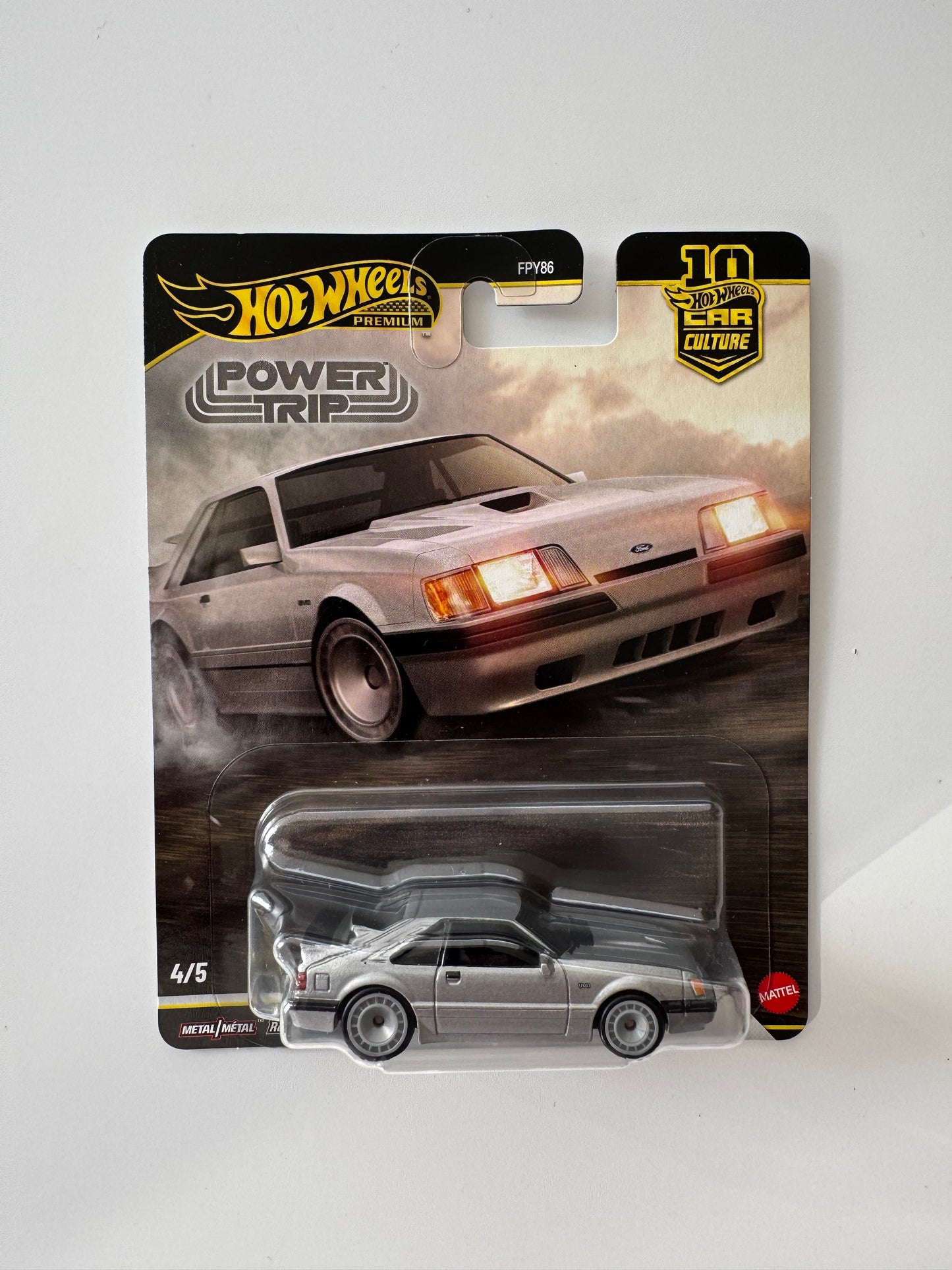 Hot wheels - Premium - Power Trip - Mustang SVO 84'