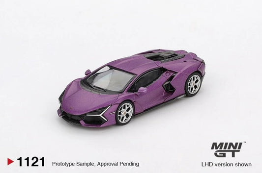 MINI GT - Lamborghni Revuelto - Viola 30th Matte #1121