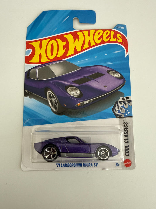Hot Wheels - Lamborghini Miura SV 71