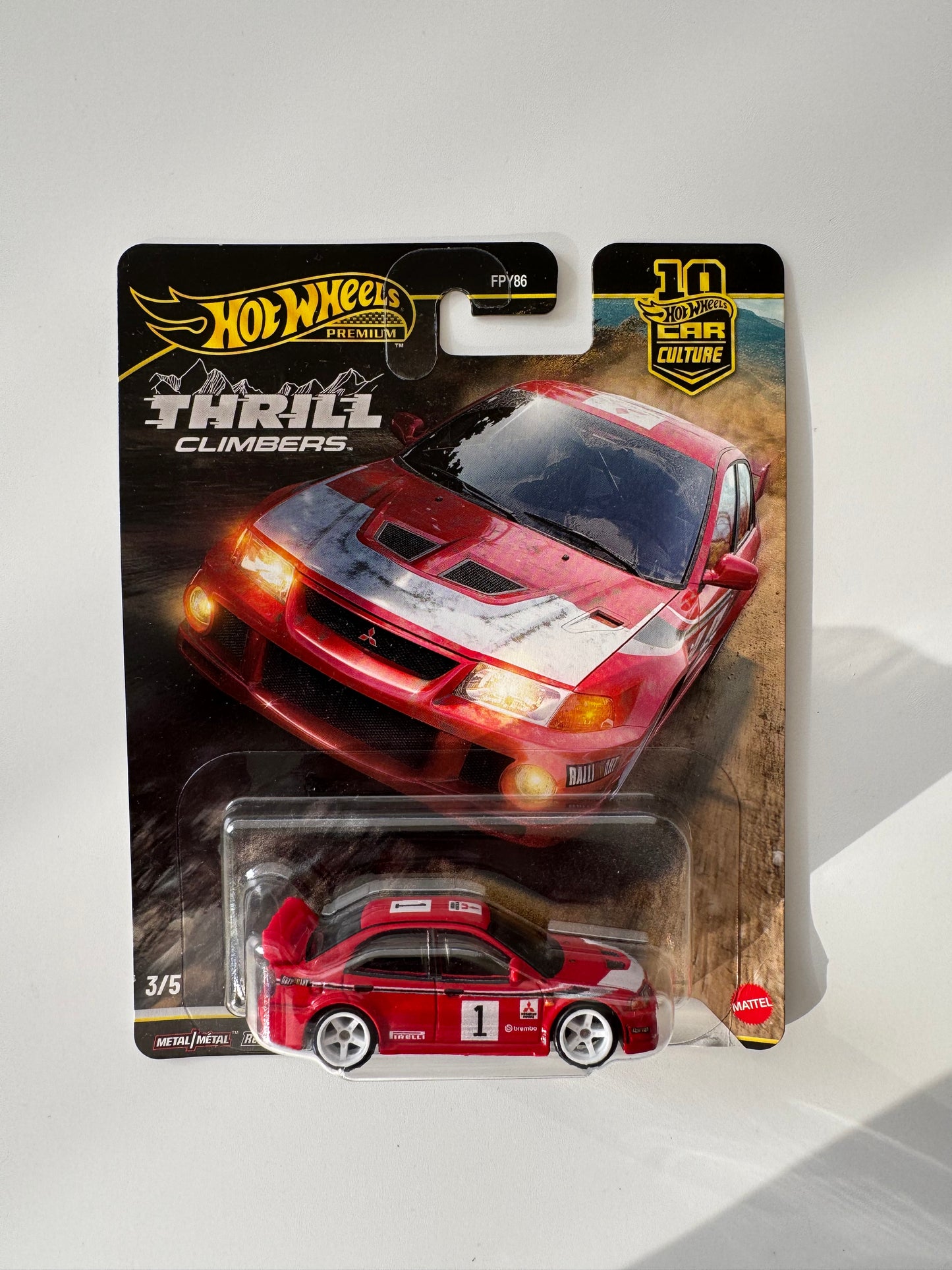 Hot wheels - Premium - Thrill Climbers - Lancer EVO VI