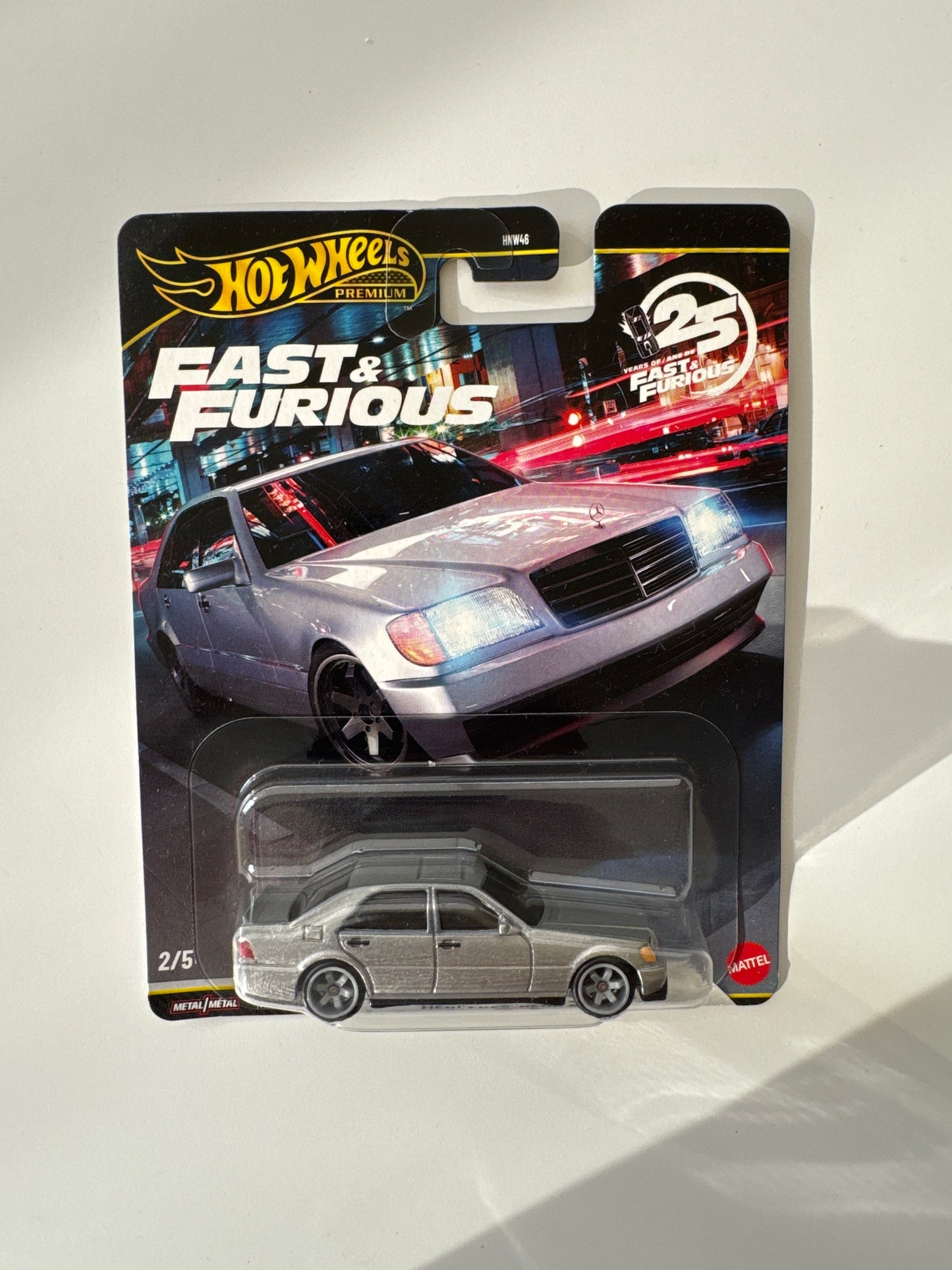 Hot wheels - Premium - Fast and Furious - Mercedes-Benz 500 SEL