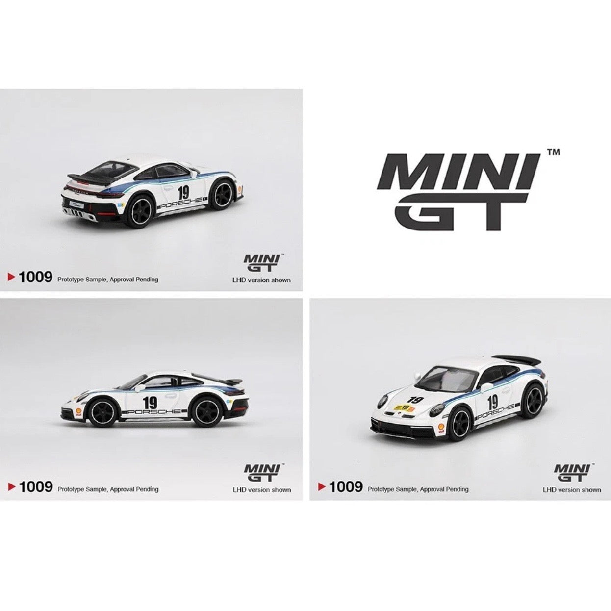 MINI GT - Porsche 911 Dakar - Rally 1974 #1009