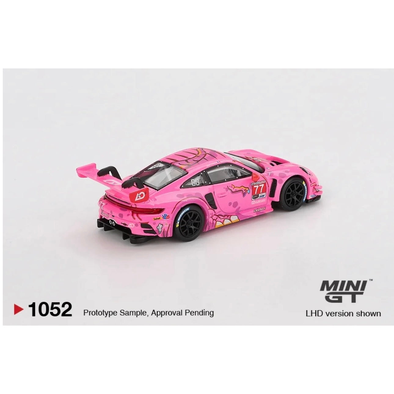 MINI GT - Porsche 911 GTR R #77 - AO Racing - 2024 IMSA ROAD AMERICA #1052