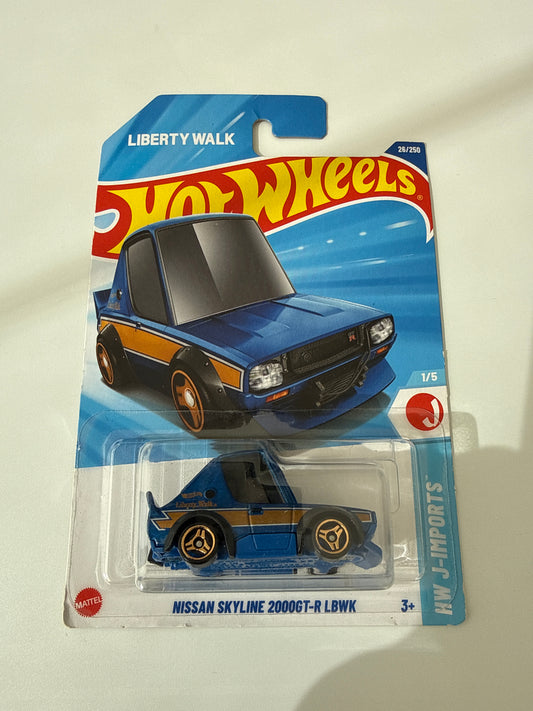 Hot Wheels - Nissan skyline 2000GT-R LBWK