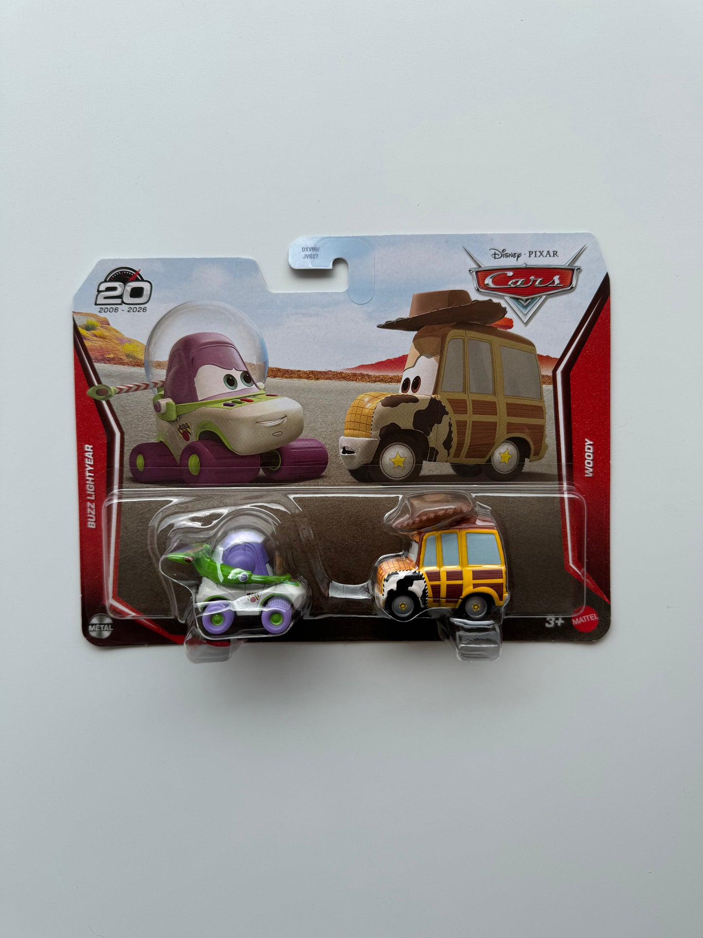 Disney - Carros Buzz Lightyear & Woody