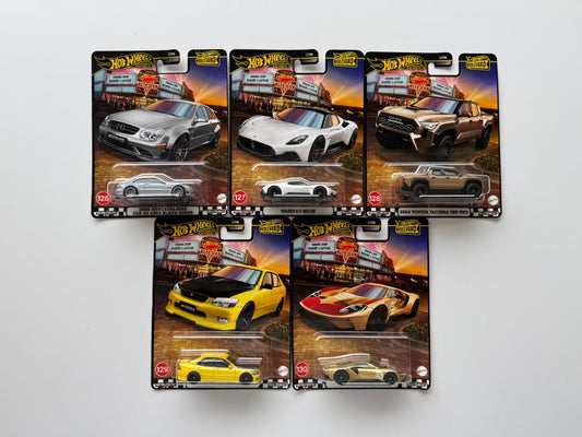 Hot Wheels - Premium - Boulevard n° 126 ao 130 [ Kit com 5 itens ]