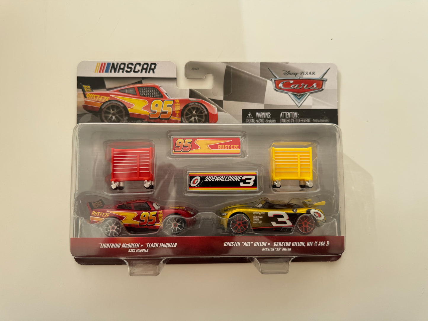 Disney - Relâmpago Mcqueen NASCAR Dupla