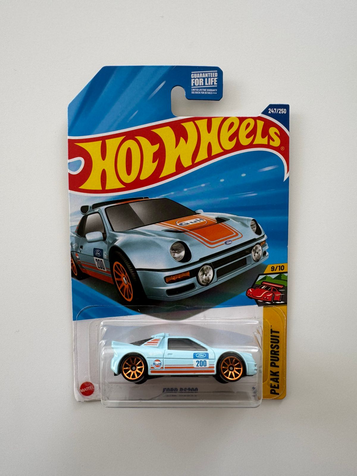 Hot Wheels - Ford RS200 Gulf