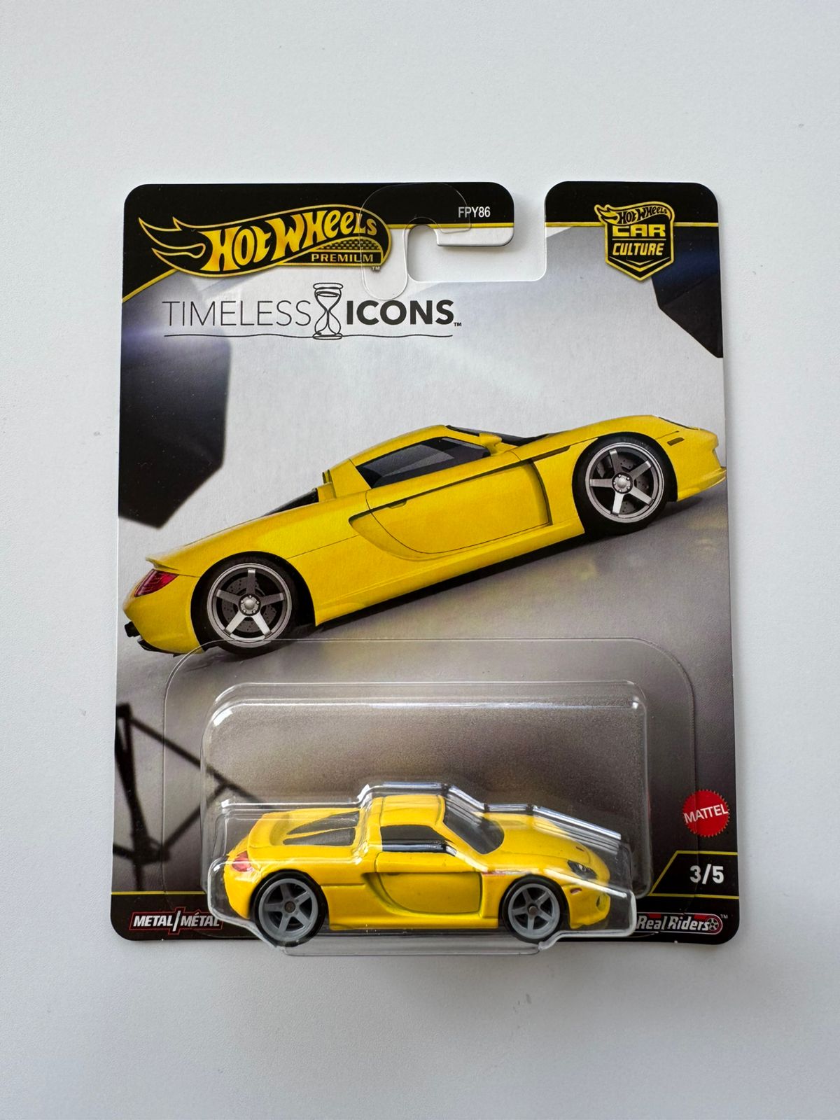 Hot Wheels - Premium - Timeless Icons - Porsche Carrera GT