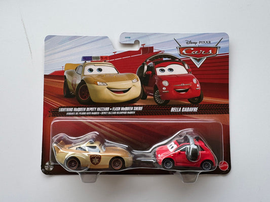 Disney – Delegado Relâmpago McQueen & Bella Cadavre