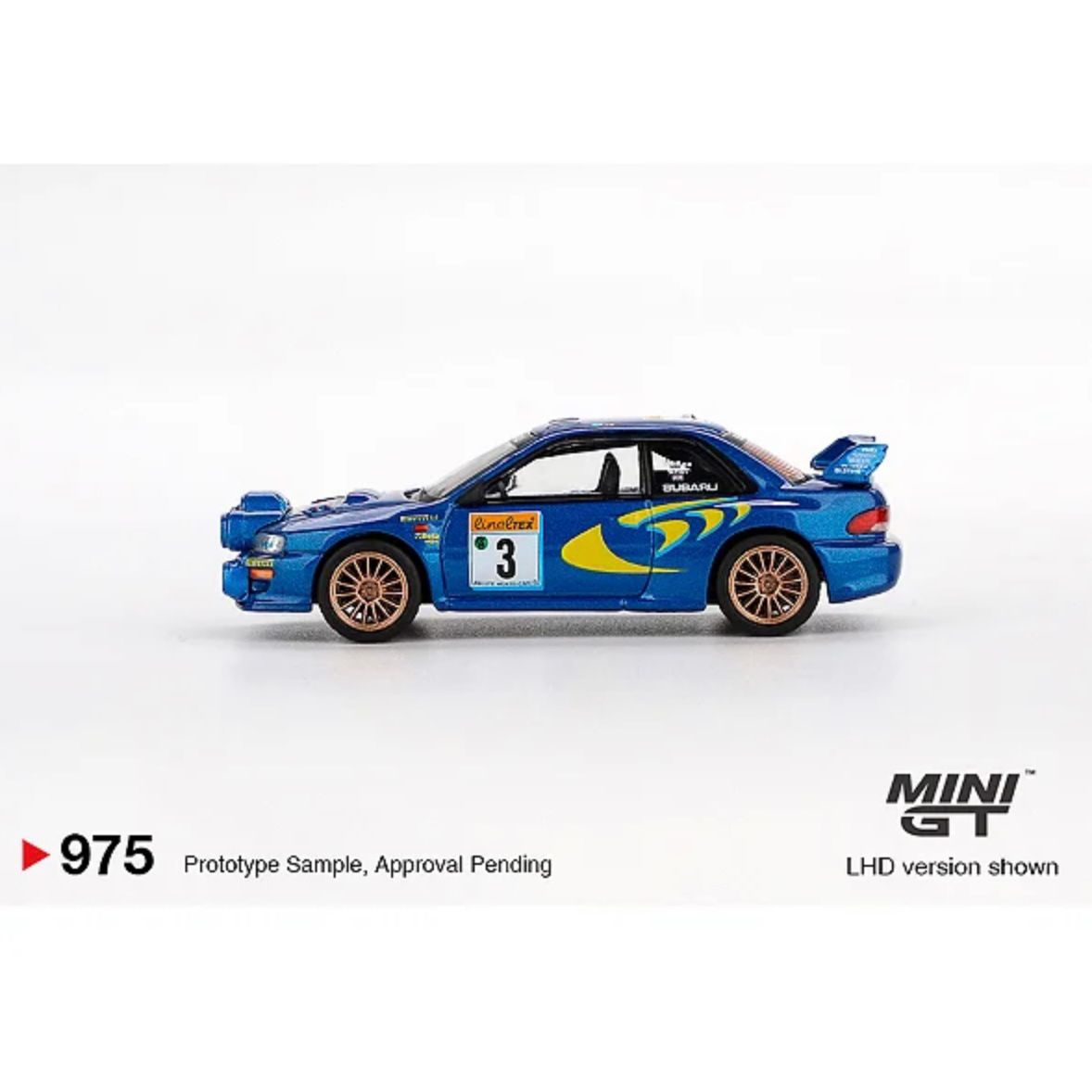 MINI GT - Subaru Impreza WRC98 1998 Rally Monte-Carlo #975