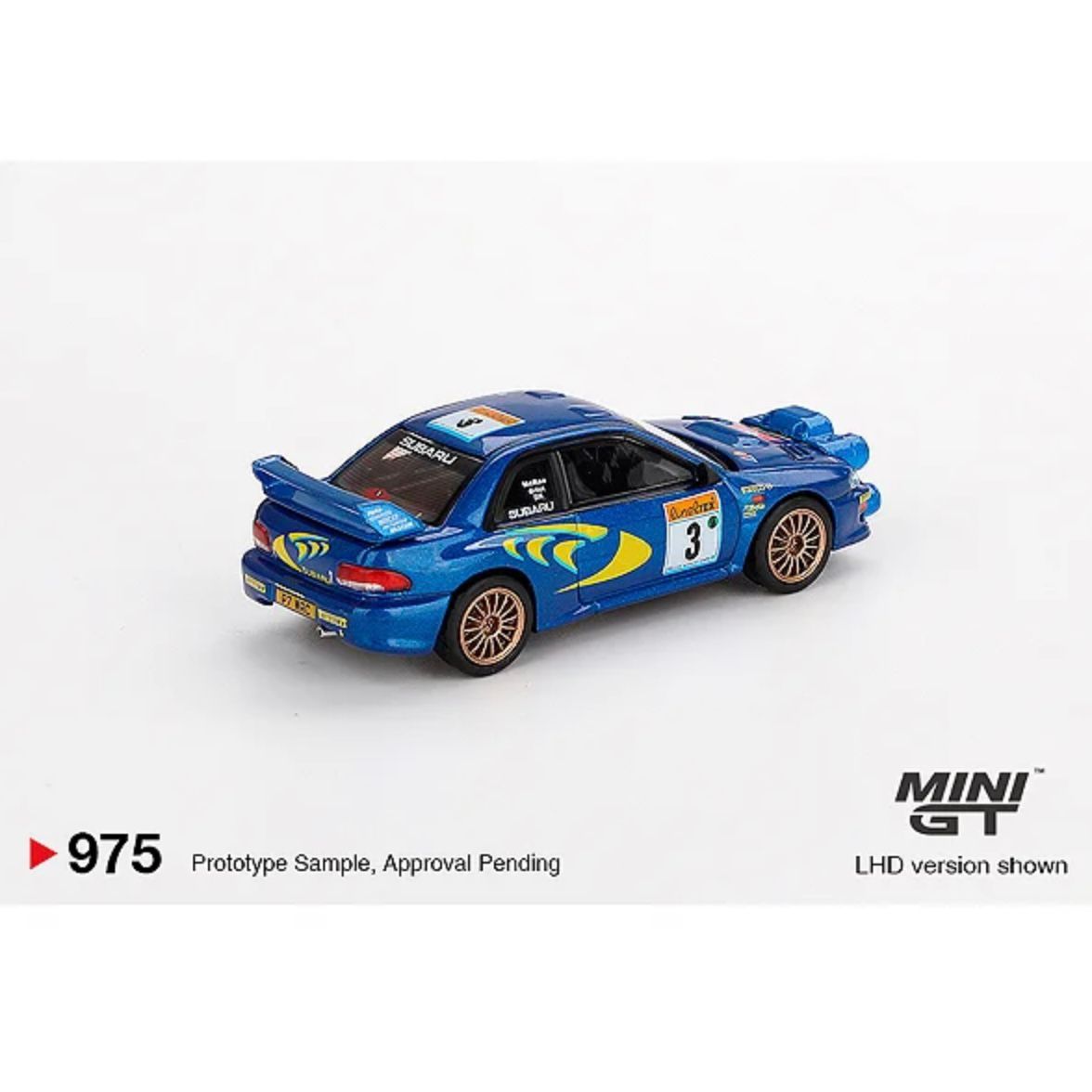 MINI GT - Subaru Impreza WRC98 1998 Rally Monte-Carlo #975