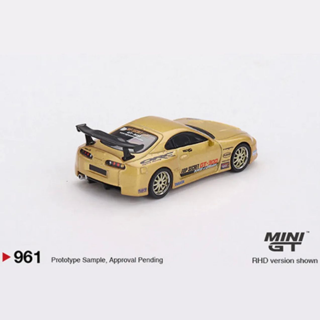MINI GT - Toyota Supra Top Secret GT-300 Gold #961