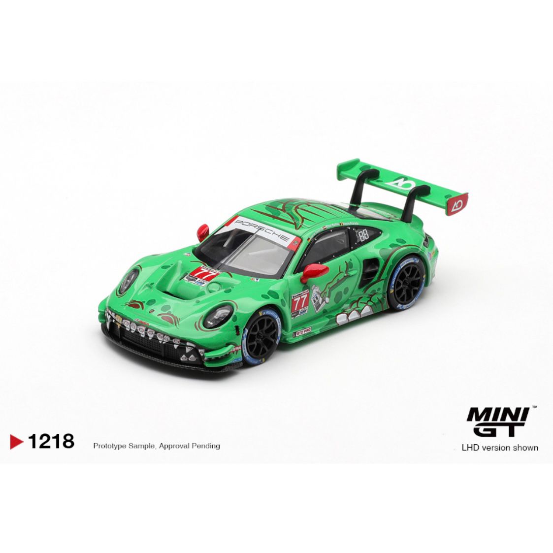 PRÉ-VENDA MINI GT - Porsche 911 GT3 R (992) #77 AO Racing 2025 IMSA - #1218