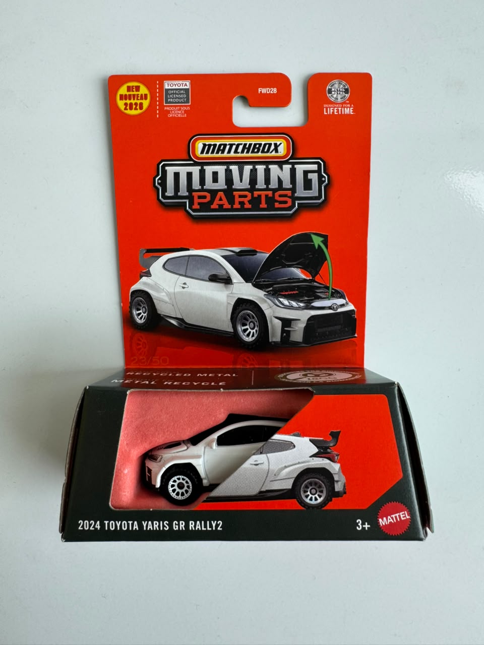 Matchbox - Moving Parts - 2024 Toyota Yaris GR Rally2