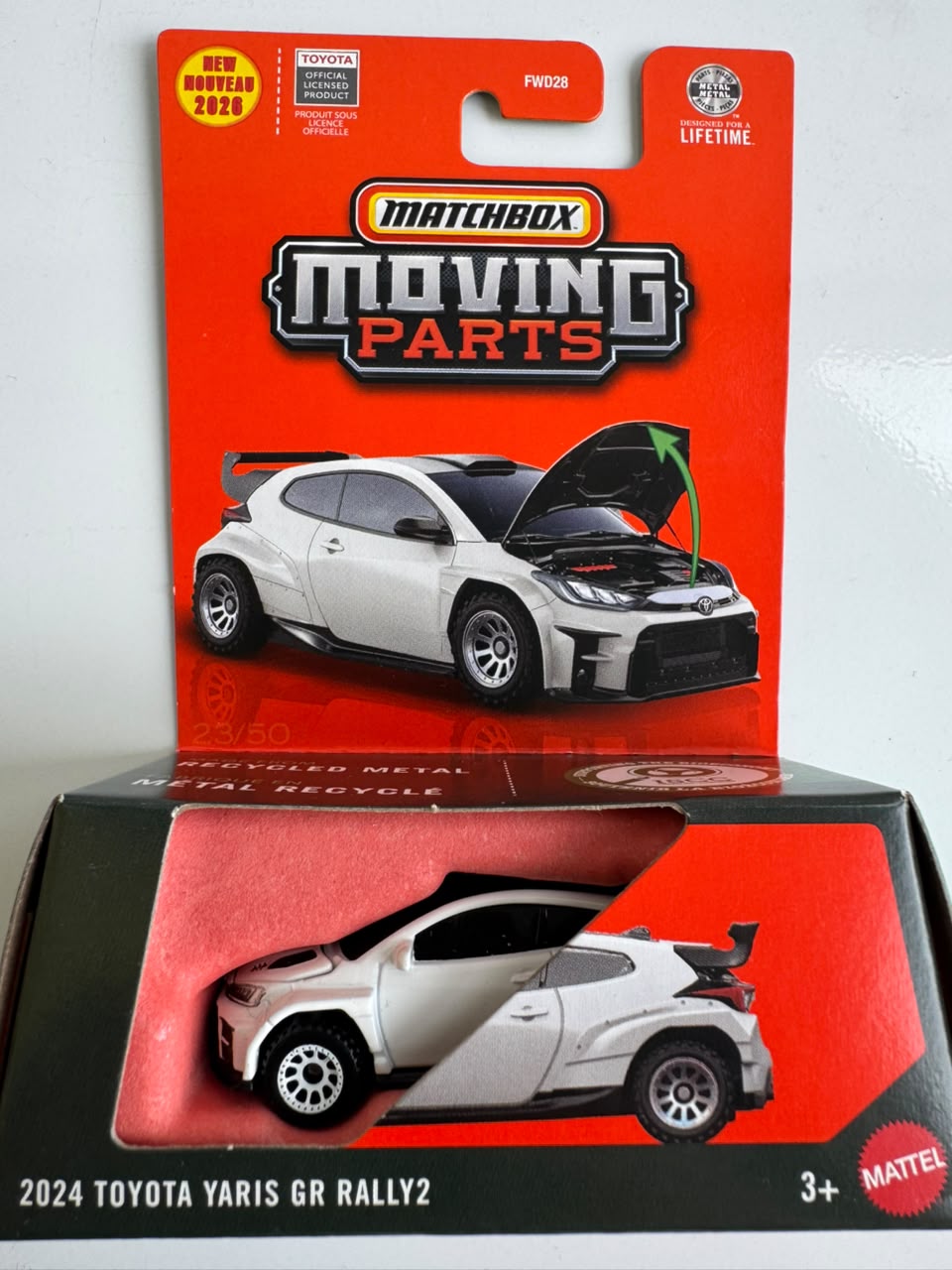 Matchbox - Moving Parts - 2024 Toyota Yaris GR Rally2