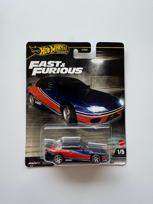 Hot Wheels - Premium - Fast & Furious - Nissan Silvia (S15)/(Monalisa)