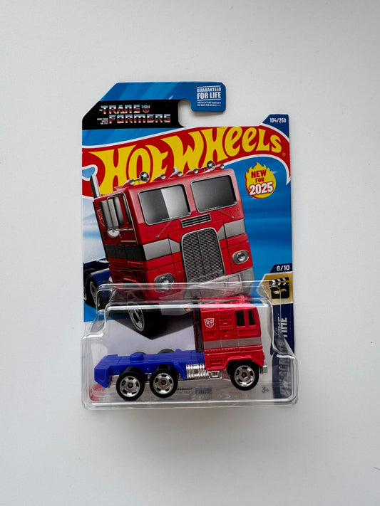 Hot Wheels - Transformers - Optimus Prime