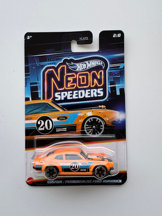 Hot Wheels - Silver Series - Neon - Ford Maverick Custom