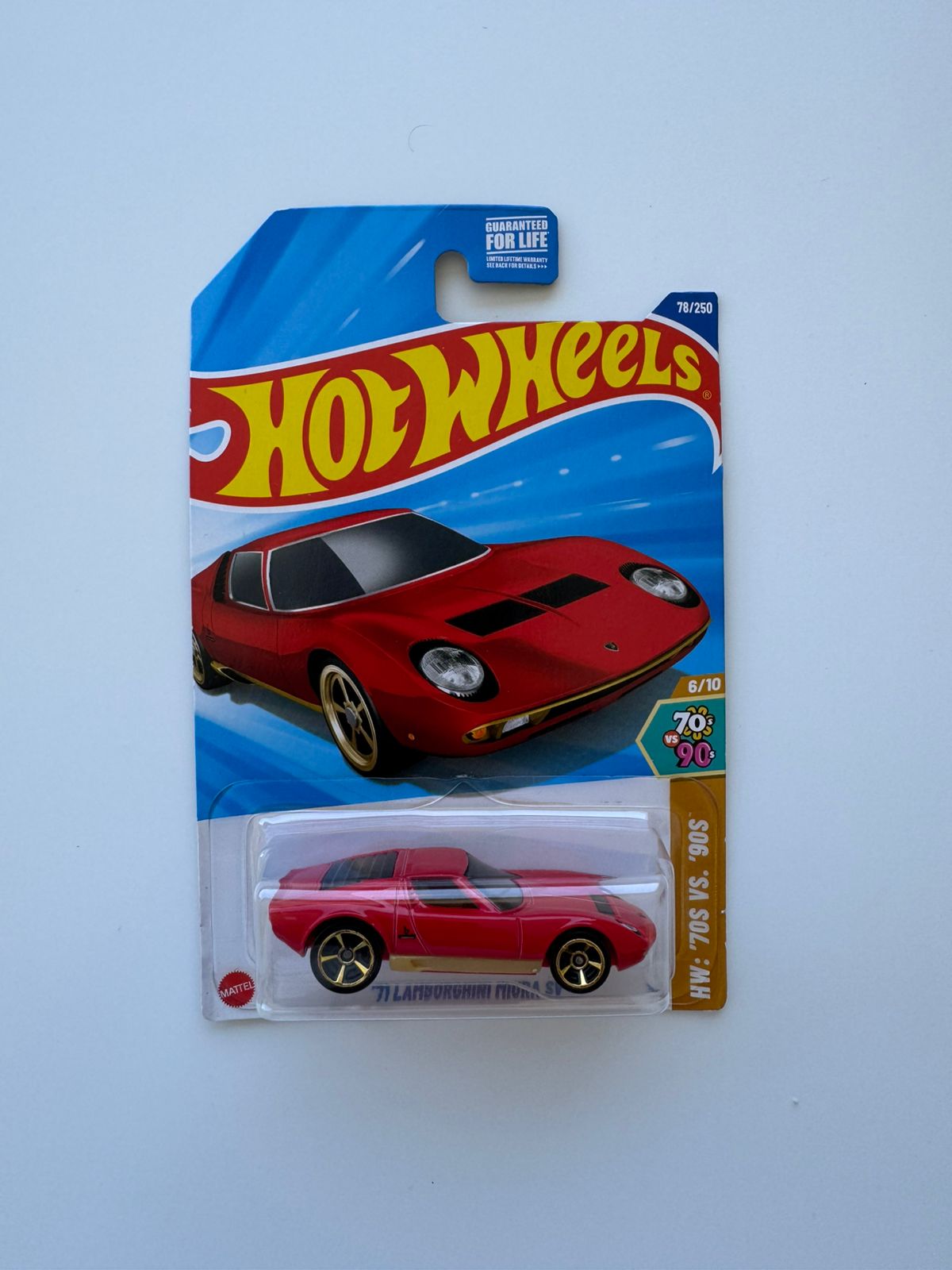 Hot Wheels - Lamborghini Miura SV