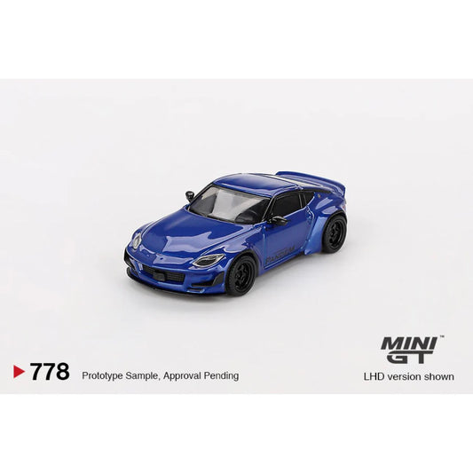 MINI GT - Nissan Z Pandem - Seiran Blue #778